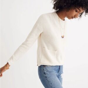 Madewell Patch Pocket Pullover Sweater